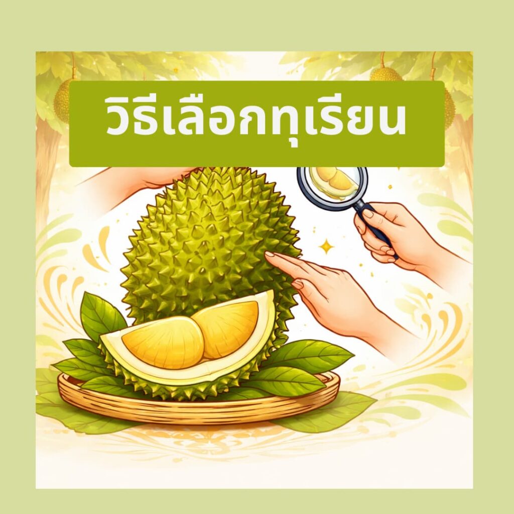 วิธีเลือกทุเรียน